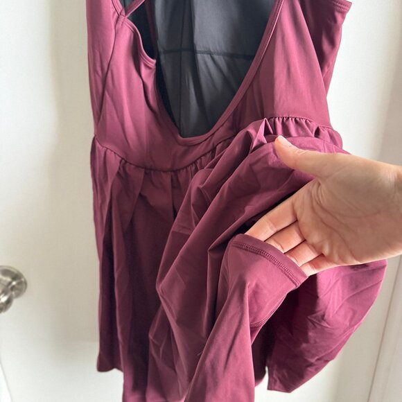 Halara Dress, Micro Mini with Eaasy Peezy shorts- NWT , Large - Picture 3 of 5